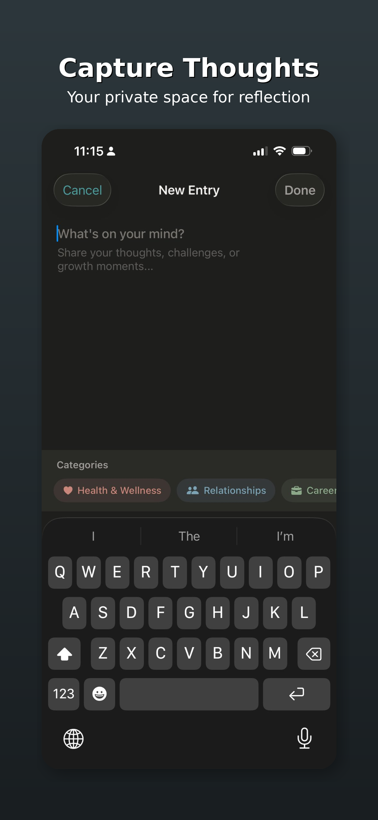 Reflecta screenshot 2