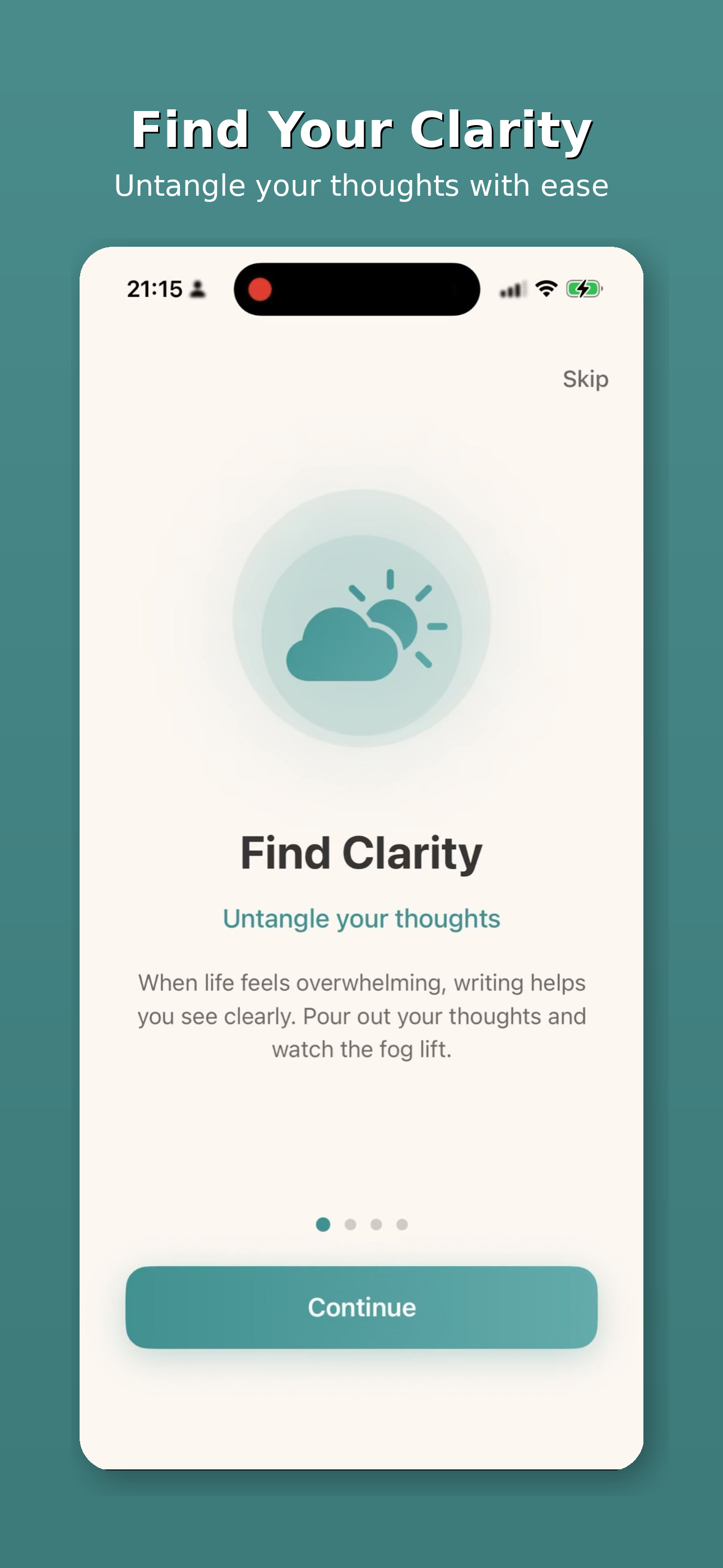 Find clarity - untangle your thoughts